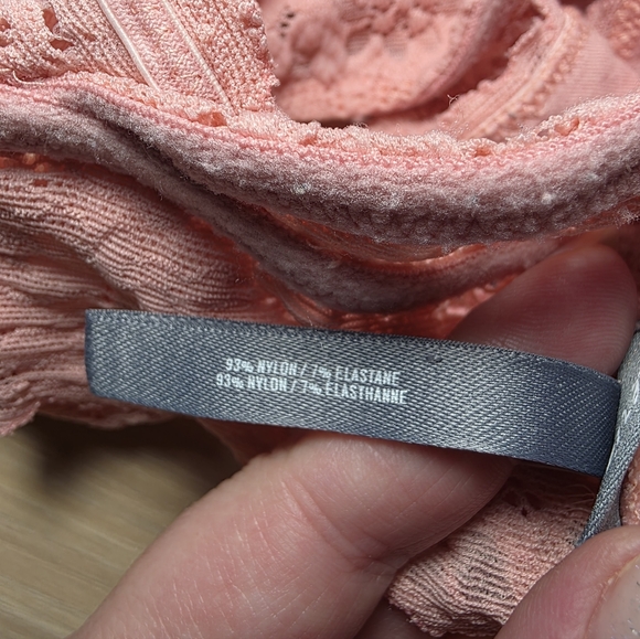 Aerie Lace Cross Back Bralette M - Picture 5 of 7